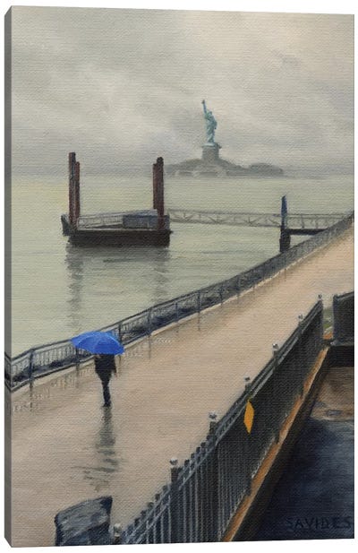 Red Hook – In The Rain Canvas Art Print - Nick Savides