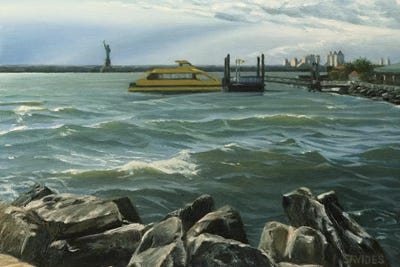 Red Hook – New York Harbor by Nick Savides canvas print