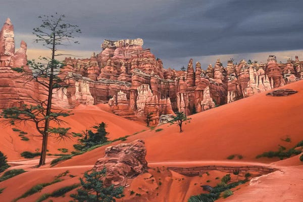 Artistic Travels: Storm In Bryce Canyon by Nick Savides