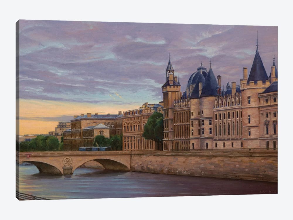 The Conciergerie At Sunset by Nick Savides 1-piece Canvas Art