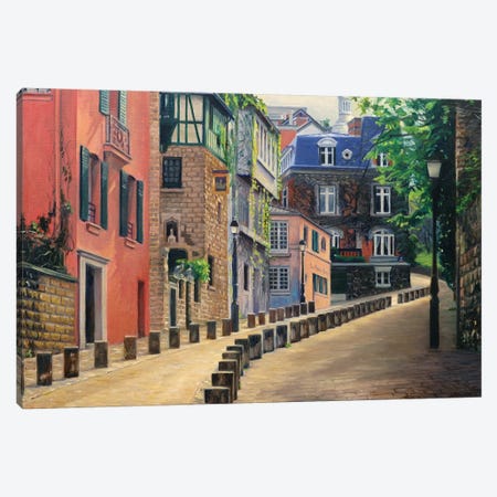 The Rose House Canvas Print #SVD77} by Nick Savides Canvas Wall Art