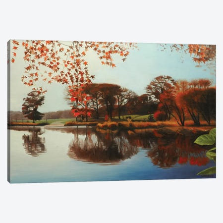 Autumn In Prospect Park Canvas Print #SVD7} by Nick Savides Canvas Art Print