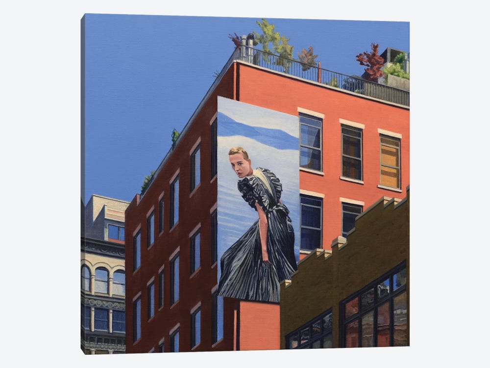 Ulla Johnson On Lafayette Street by Nick Savides 1-piece Canvas Print