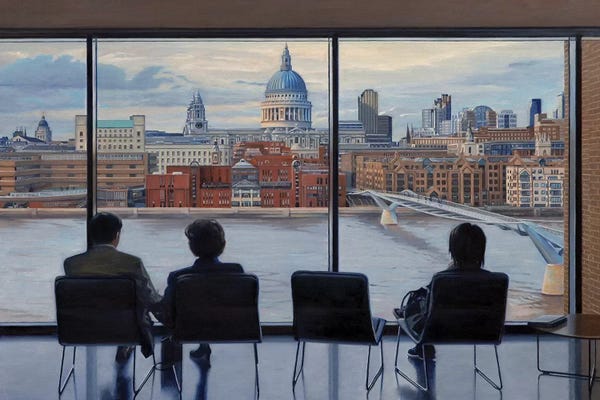 Vicarious Glimpses: View From Tate Modern by Nick Savides