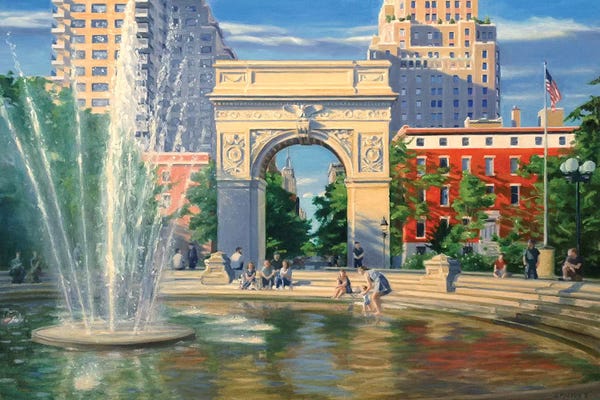 Contemporary Streetscapes: Washington Square by Nick Savides