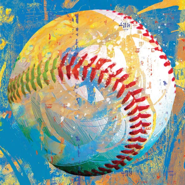 Kids Sports Art: BaseBall by Savannah Miller