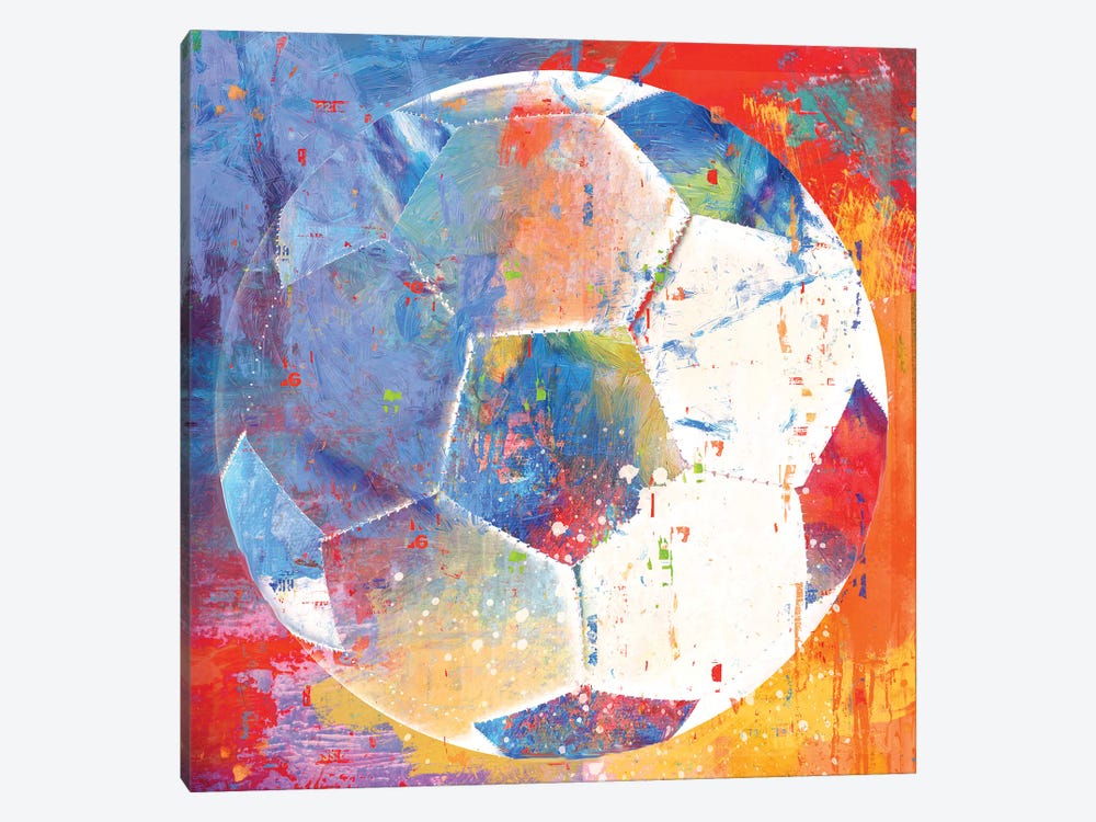 Soccer by Savannah Miller 1-piece Canvas Art