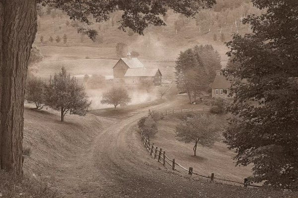 Sepia Photography: Sleepy Hollow by Igor Svibilsky