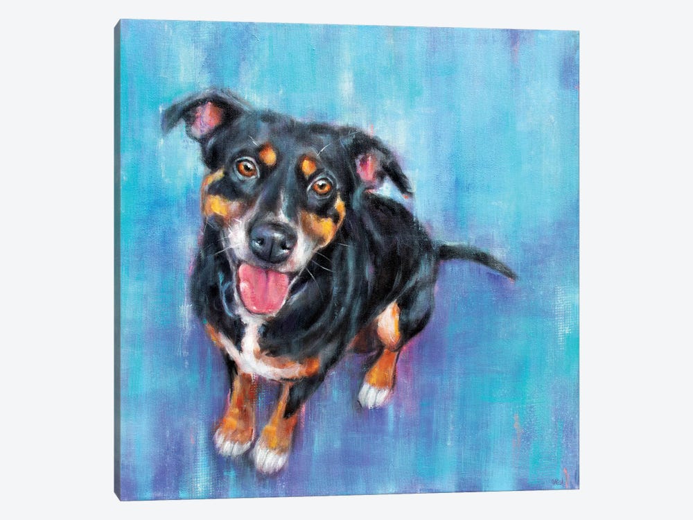 Pup Pup by Christine Savella 1-piece Canvas Artwork