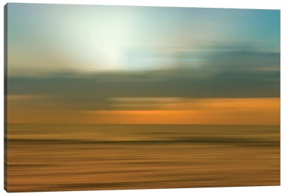 Blurred Sunset, Kauai, Hawaii, USA Canvas Art Print - Savanah Plank