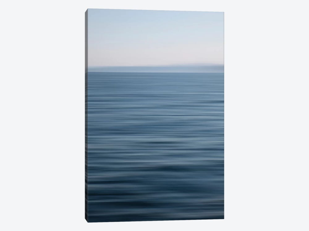 Abstract Blue Horizon by Savanah Plank 1-piece Canvas Print