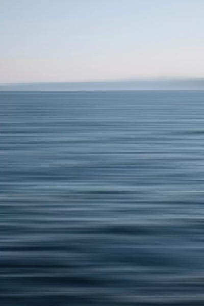 Abstract Photography: Abstract Blue Horizon by Savanah Plank