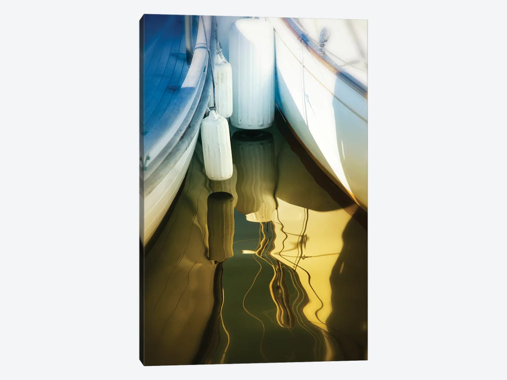 Sailboat Summertime Harbor 1-piece Canvas Art Print