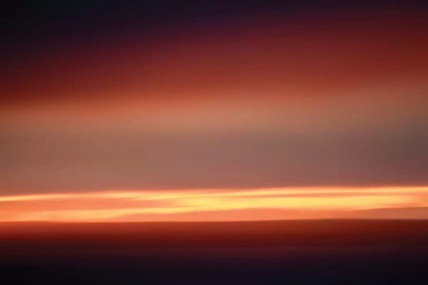 Abstract Photography: Abstract Sunset II by Savanah Plank