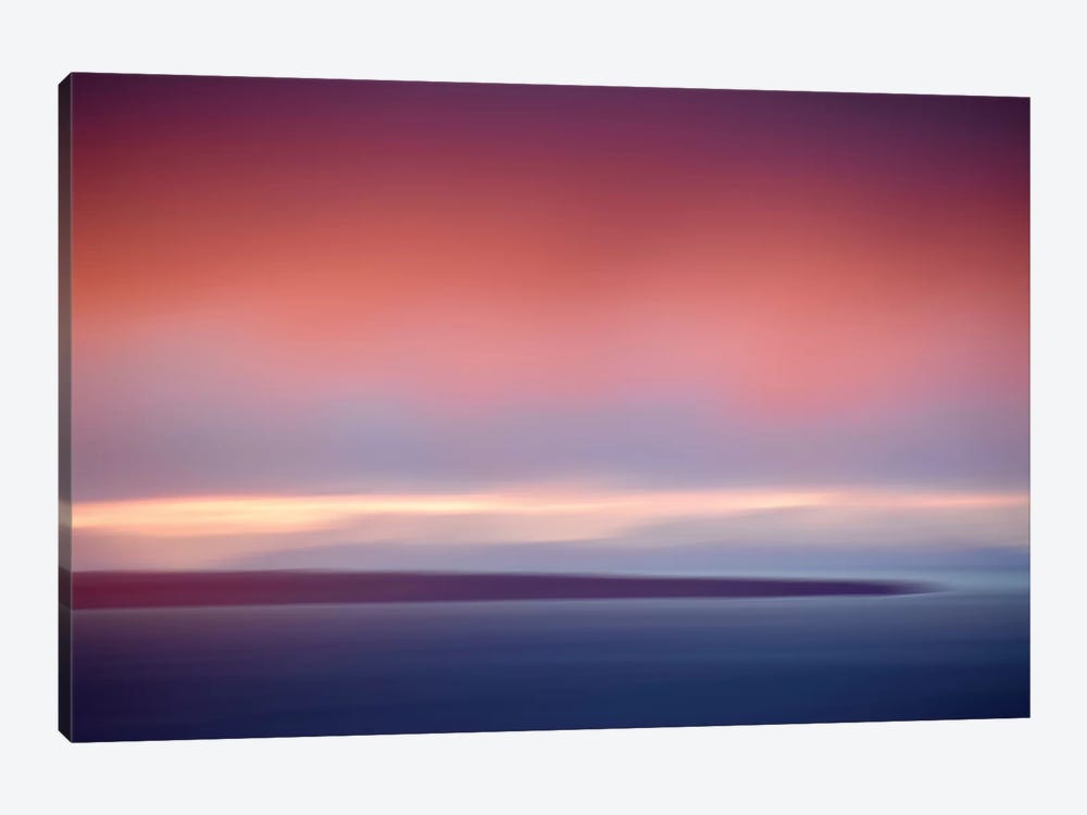 Abstract Sunset IV 1-piece Canvas Wall Art