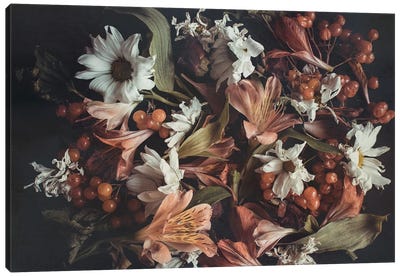 Autumn Flowers Canvas Art Print - Larisa Siverina