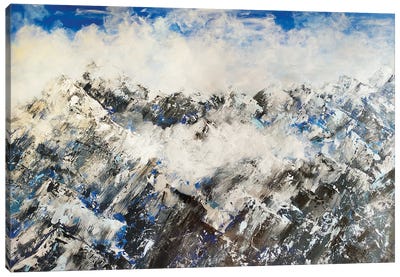 Blue Mountain Canvas Art Print - Larisa Siverina