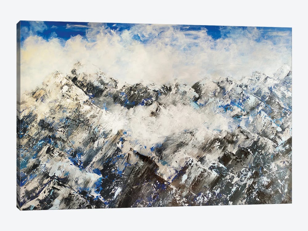 Blue Mountain by Larisa Siverina 1-piece Canvas Art Print