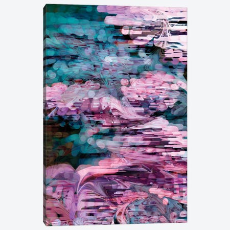 Pink Garden II Canvas Print #SVR212} by Larisa Siverina Canvas Art Print