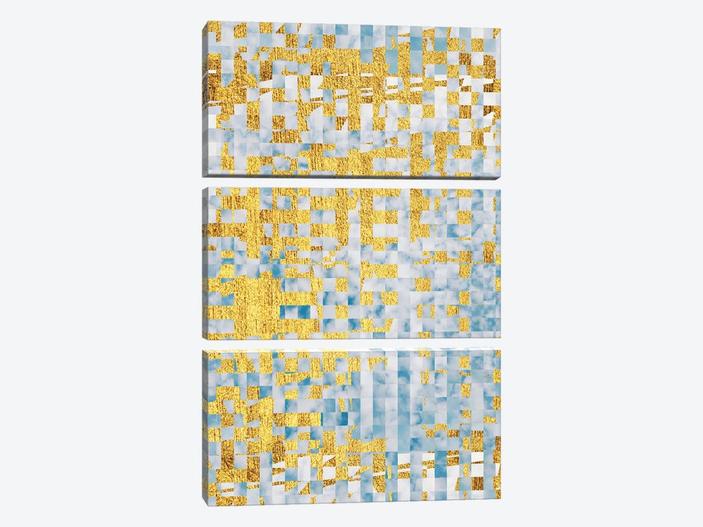 Gold Sky by Larisa Siverina 3-piece Canvas Art Print