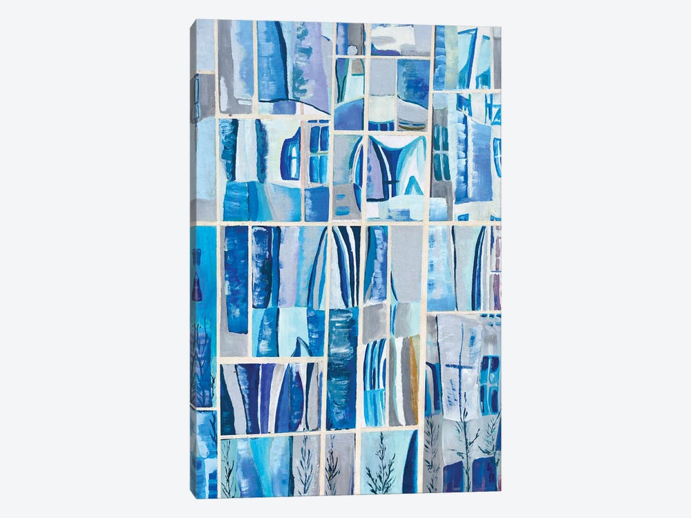 Blue Windows II by Larisa Siverina 1-piece Art Print