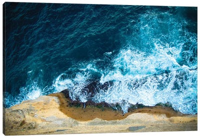 Blue Waves I Canvas Art Print - Larisa Siverina