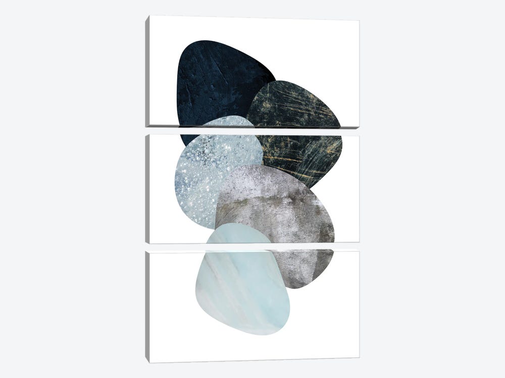 Abstract Space by Larisa Siverina 3-piece Canvas Print