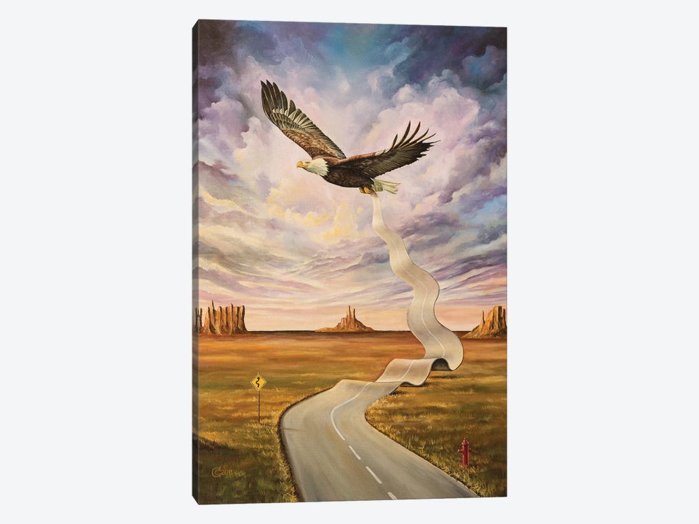 The End Of The Road by Svetoslav Stoyanov 1-piece Canvas Art Print