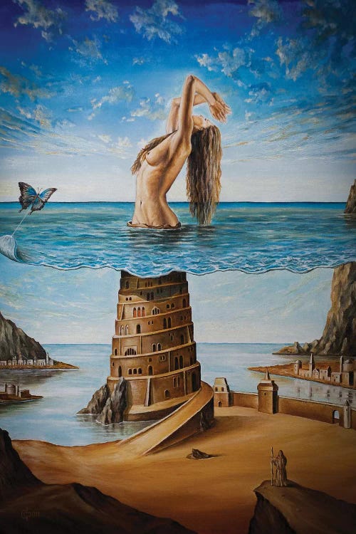 The New Babylon by Svetoslav Stoyanov wall art