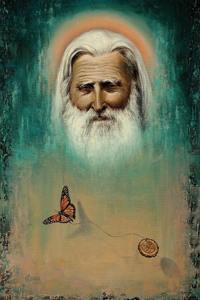 The Master by Svetoslav Stoyanov framed wall art