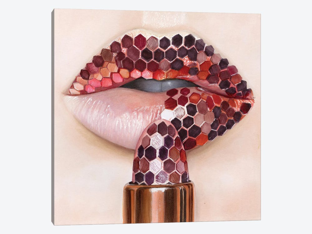 Sweet Lips by Svetlana Balta 1-piece Art Print