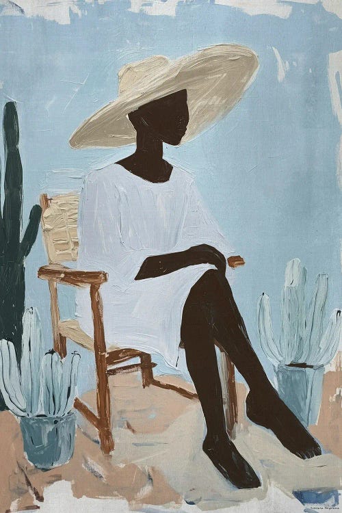 Girl On Vacation by Svetlana Aleinikova wall art