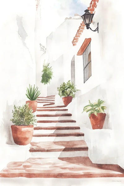 Svetlana Aleinikova - Framed Fine Art Prints: Sun-kissed Alley by Svetlana Aleinikova