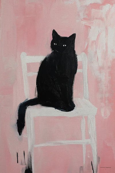 Svetlana Aleinikova: Black Cat Pose by Svetlana Aleinikova