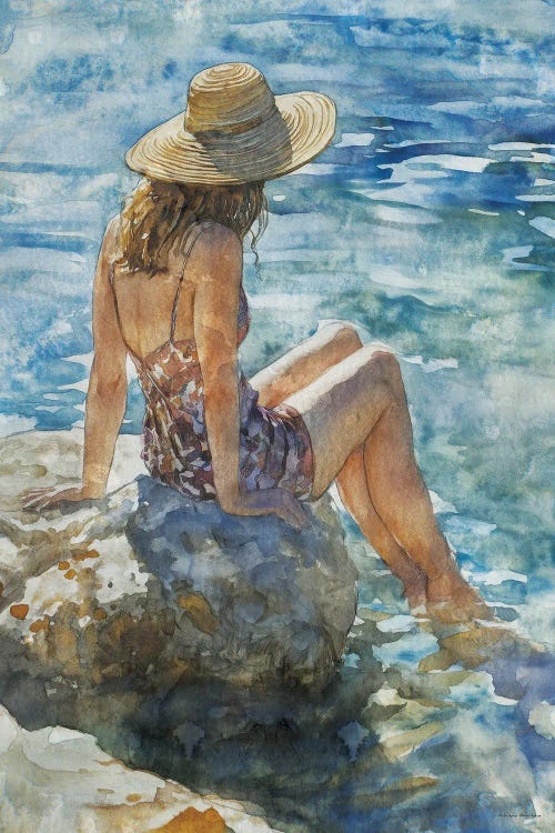 Coastal Contemplation by Svetlana Aleinikova wall art