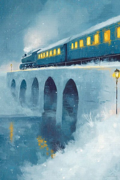 Svetlana Aleinikova: Winter Bound Express by Svetlana Aleinikova
