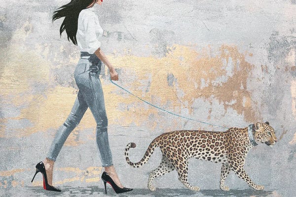 Svetlana Aleinikova: Feline Companion by Svetlana Aleinikova