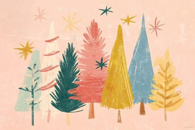 Canvas Art Prints: Pine Jazz by Svetlana Aleinikova