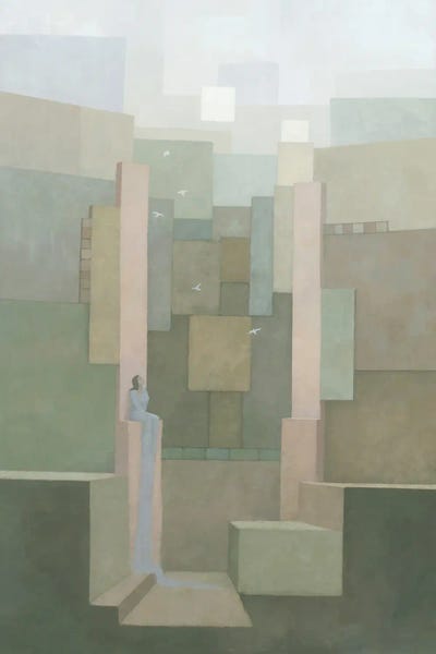 The Salt Palace by Steve Mitchell canvas print