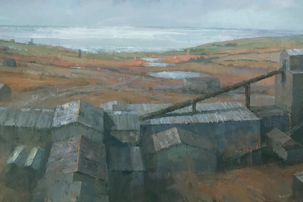 Steve Mitchell: Geevor Tin Mine by Steve Mitchell