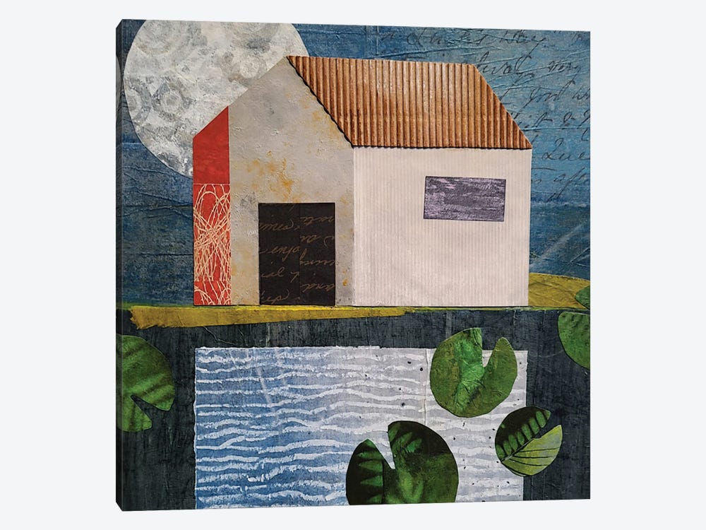 Small House VI by Susan Savory 1-piece Canvas Print