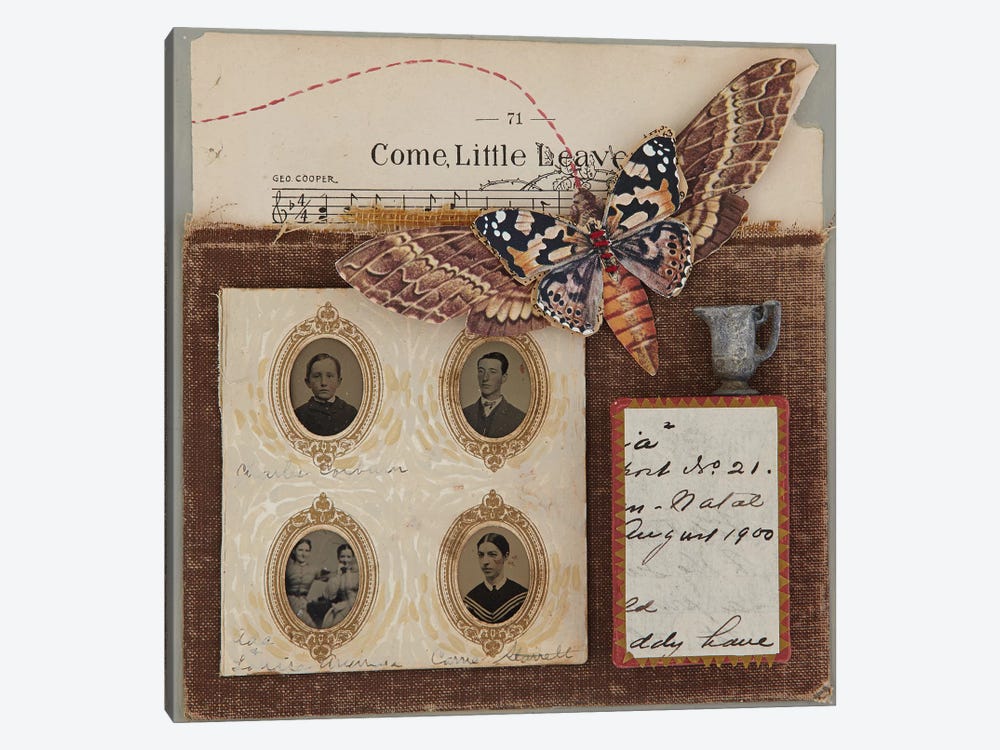 Come Little Leaves by Susan Savory 1-piece Art Print