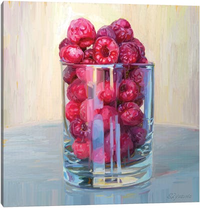 Full to the top Canvas Art Print - Berry Art