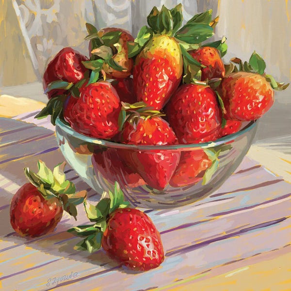 Svetlana Zyuzina: Strawberry Morning by Svetlana Zyuzina