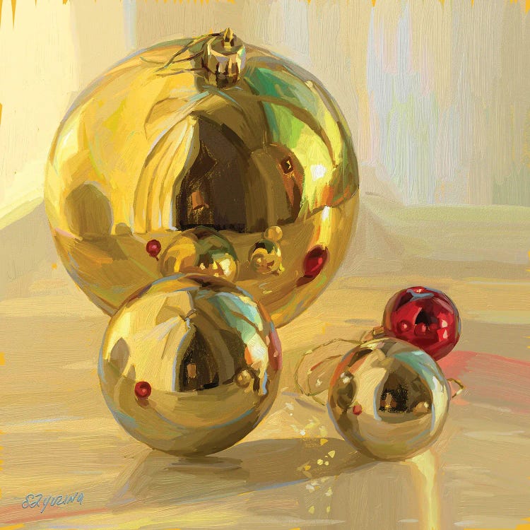 Shiny Christmas Bubbles