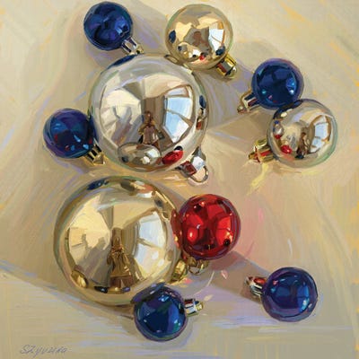 Happy New Year Eve by Svetlana Zyuzina canvas print