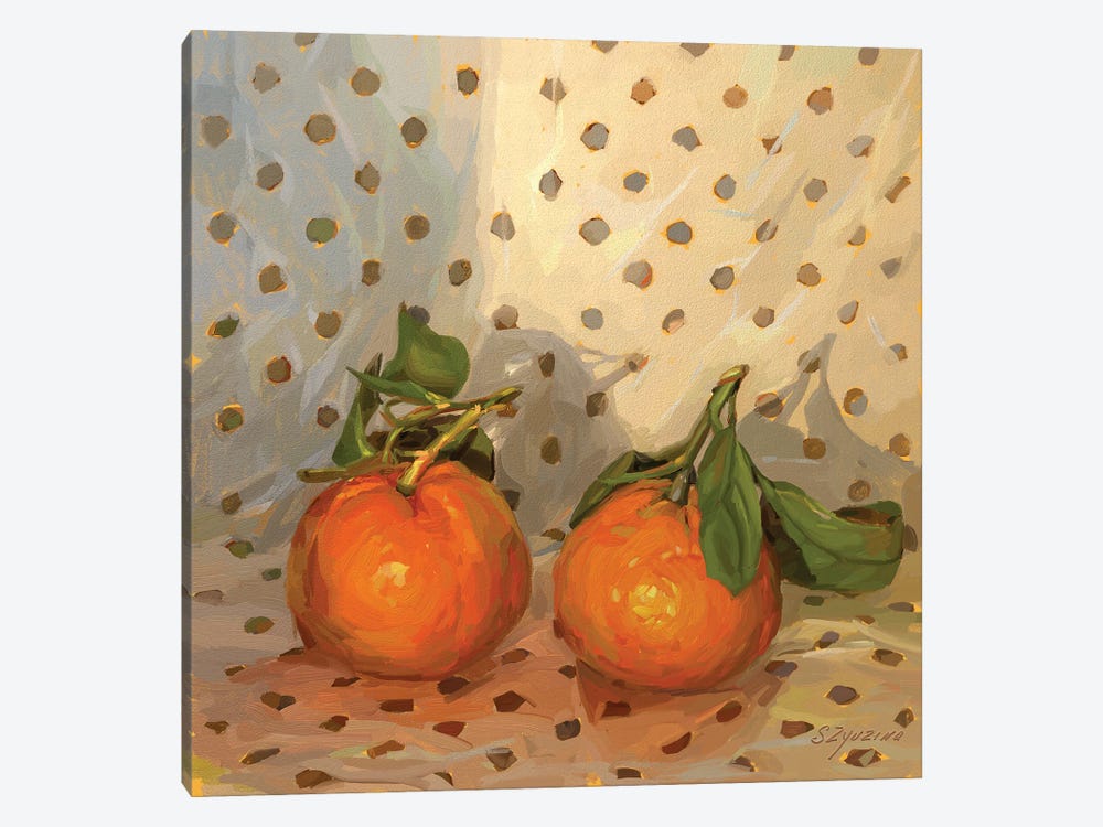 Clementines by Svetlana Zyuzina 1-piece Canvas Art Print