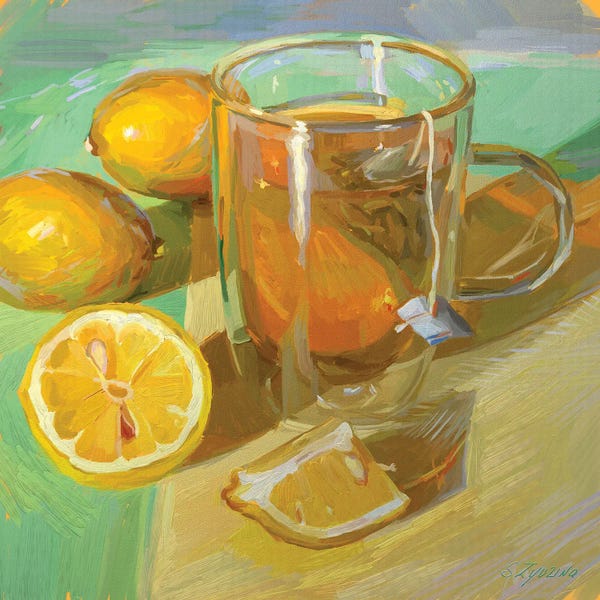 Lemons & Limes: Green Tea by Svetlana Zyuzina