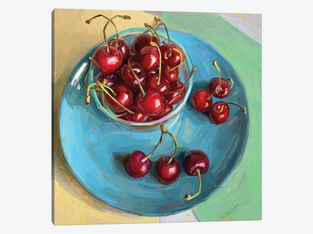 Cherry Season by Svetlana Zyuzina 1-piece Canvas Artwork