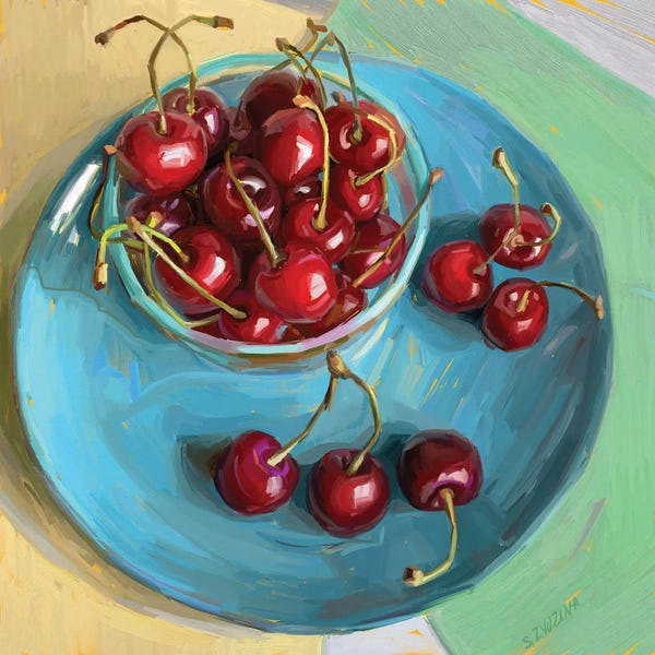 Food & Drink Still Life: Cherry Season by Svetlana Zyuzina